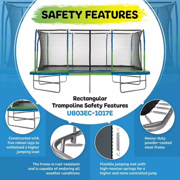 400 Upper Bounce Mega Trampoline 10' X 17' - Image 2