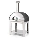 Fontana Forni Mangiafuoco Wood-Fired Pizza Oven - Anthracite - FTMF-A - Image 2