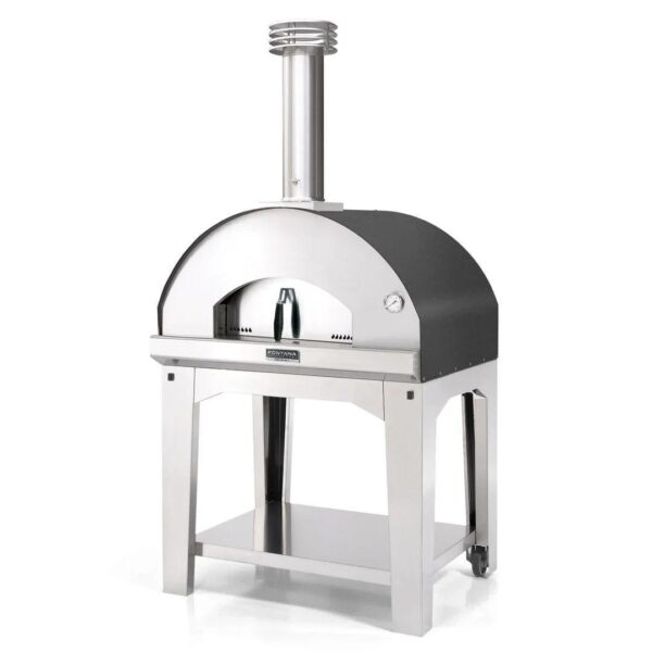 4003a89b427fb6cda1efd0d1e272b36d Fontana Forni Mangiafuoco Wood-Fired Pizza Oven - Anthracite - FTMF-A - Image 2