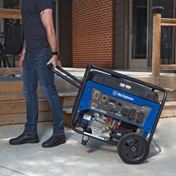 408 Westinghouse WGen7500c 9500 Peak Watt Portable Generator - Image 3