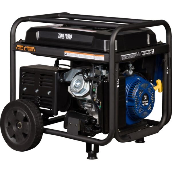 412 Westinghouse WGen7500c 9500 Peak Watt Portable Generator - Image 7