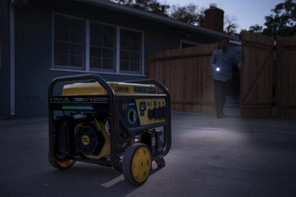 416 Champion 11,500/9,200-Watt Tri-Fuel Home Backup Portable Generator - Image 5