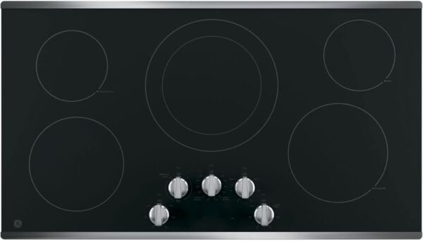 41SMAL0qefL._AC_SL1000_ GE 36" Built-In Electric Cooktop JP3036SLSS - Image 4