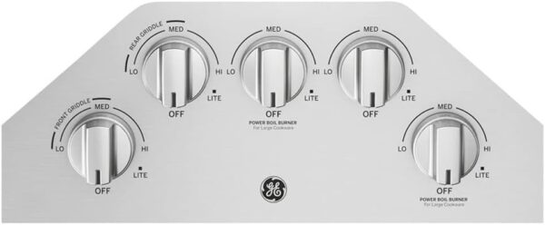 41wg25akUAL._AC_SL1000_ GE 36-Inch Built-in Gas Cooktop JGP5036SLSS - Image 5