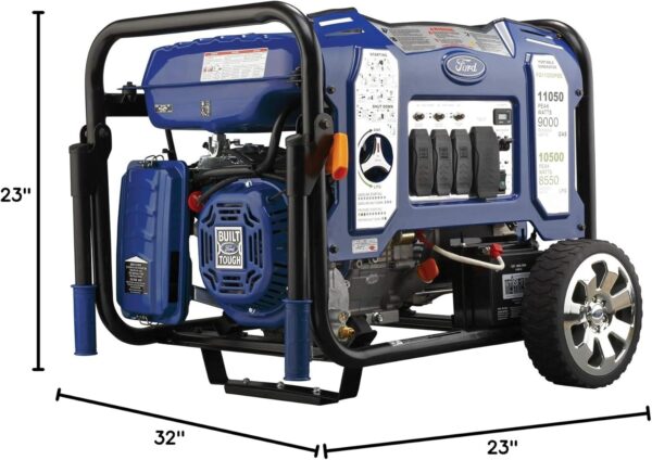 422 Ford 11,050 Watt Dual Fuel Portable Generator FG11050PBE - Image 5