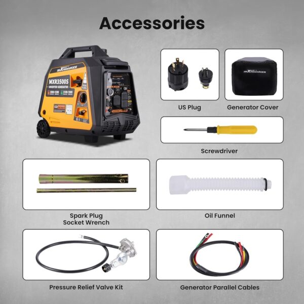 426 Maxpeedingrods 3500 Watt Portable Super Quite Electric Machine - Image 3