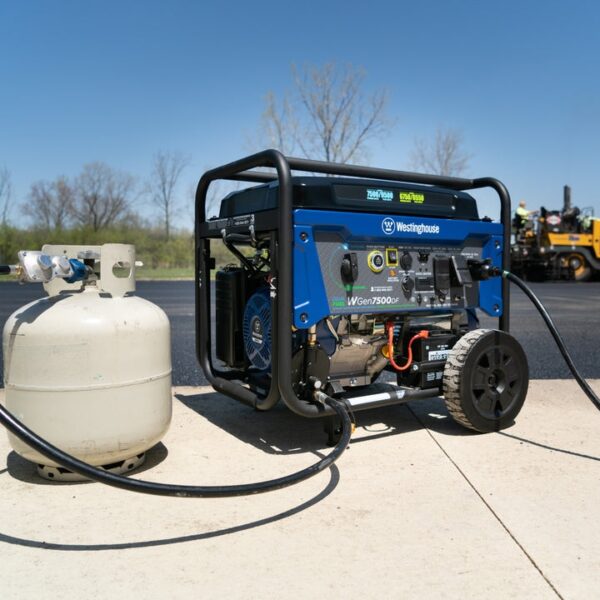 436 Westinghouse WGen7500DF Dual Fuel Portable Generator - Image 2