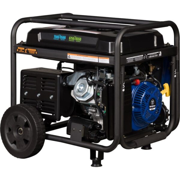 441 Westinghouse WGen7500DF Dual Fuel Portable Generator - Image 7