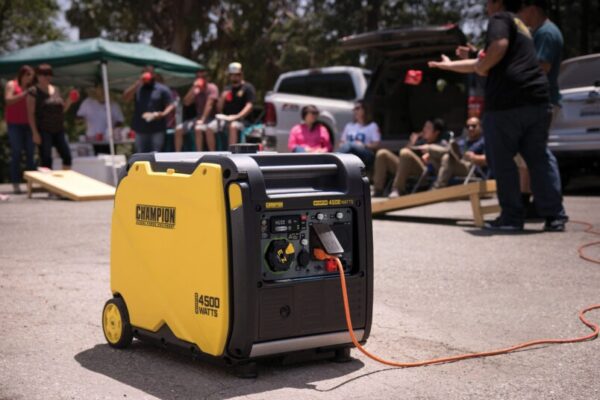 445 Champion 4500-Watt Portable Inverter Generator - Image 5
