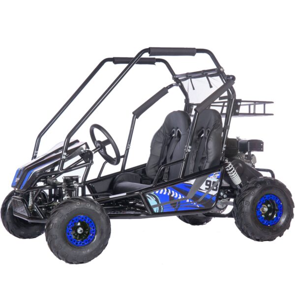 460 MotoTec Mud Monster XL 212cc 2 Seat Full Suspension Go Kart - Image 3