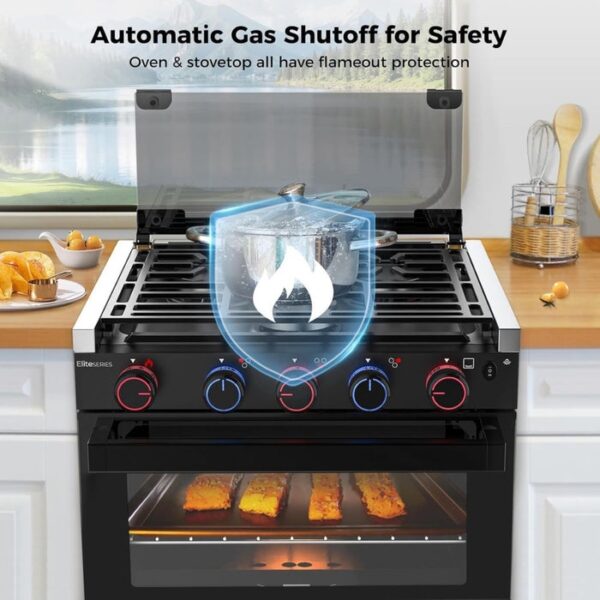490 CAMPLUX 2-in-1 RV Propane Oven Stove - Image 5