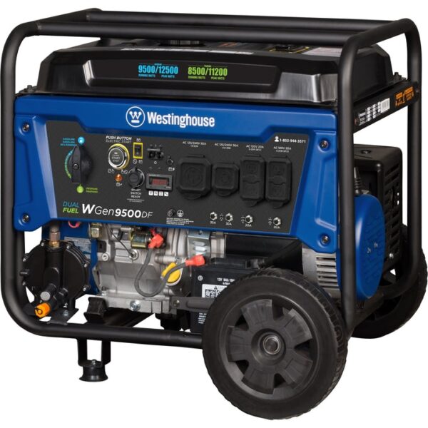 497 Westinghouse WGen9500DF Portable Generator - Image 4