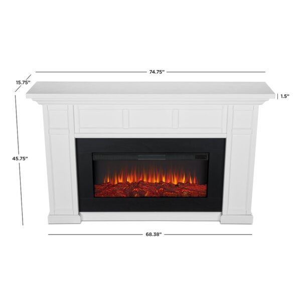 50 Real Flame Alcott 75" Landscape Electric Fireplace - Image 4