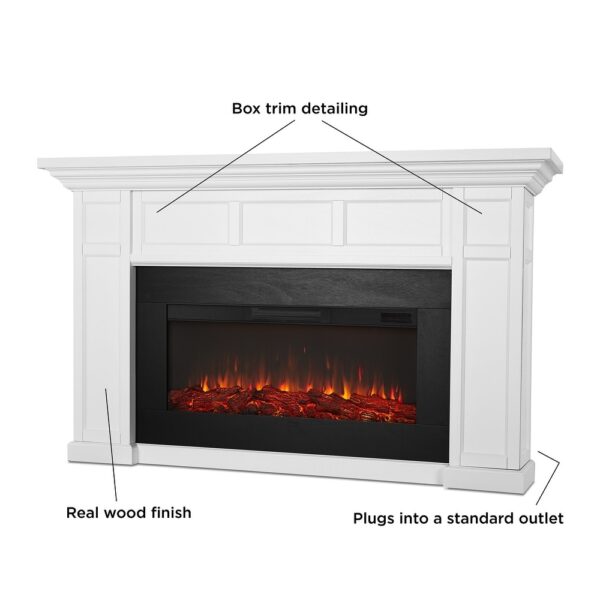51 Real Flame Alcott 75" Landscape Electric Fireplace - Image 5