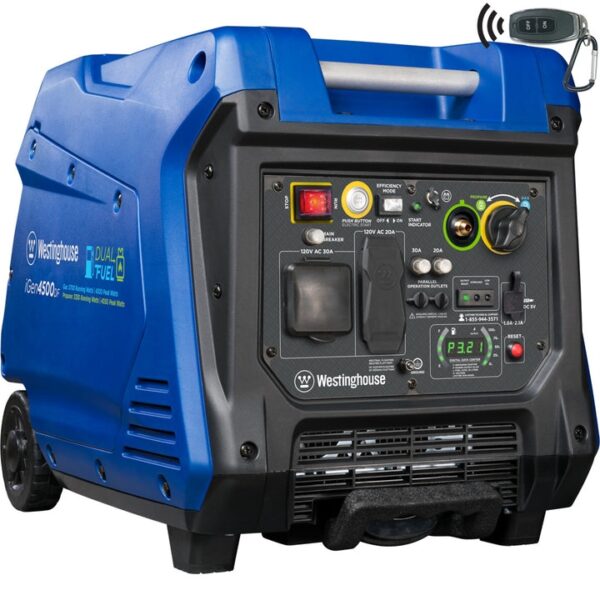 510 Westinghouse iGen4500 3700W/4500W Gas Inverter Generator - Image 1
