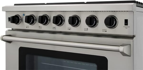 515T4uOgAvL._AC_SL1000_ Thor Kitchen 36-Inch Gas Range LRG3601U - Image 4