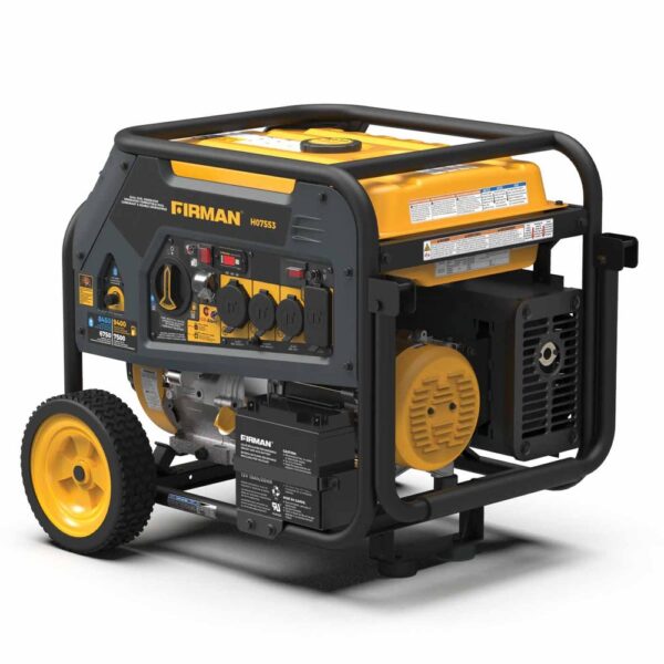 517 Firman H07553 7500W/9400W Dual Fuel Portable Generator - Image 2