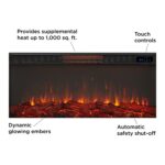 Real Flame Alcott 75" Landscape Electric Fireplace - Image 6