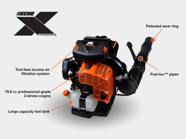 527 ECHO X Series Backpack Blower PB-9010T - Image 3
