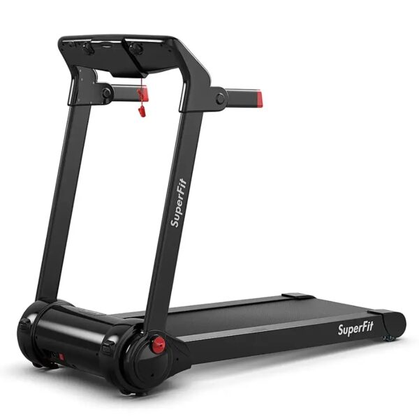 534 Costway SuperFit 3HP Folding Electric Treadmill Running Machine w/ Speaker - Image 1