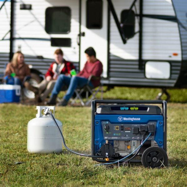 535 Westinghouse WGen5300DFv Dual Fuel Portable Generator - Image 2