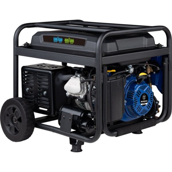 539 Westinghouse WGen5300DFv Dual Fuel Portable Generator - Image 6