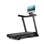 Yesoul T1M Plus Smart Folding Treadmill with 21.5 inch Touchscreen, Brushless Quiet Motor, 3-Level Incline, 9 Mph, App Sync & Space-Saving Design for - Image 2