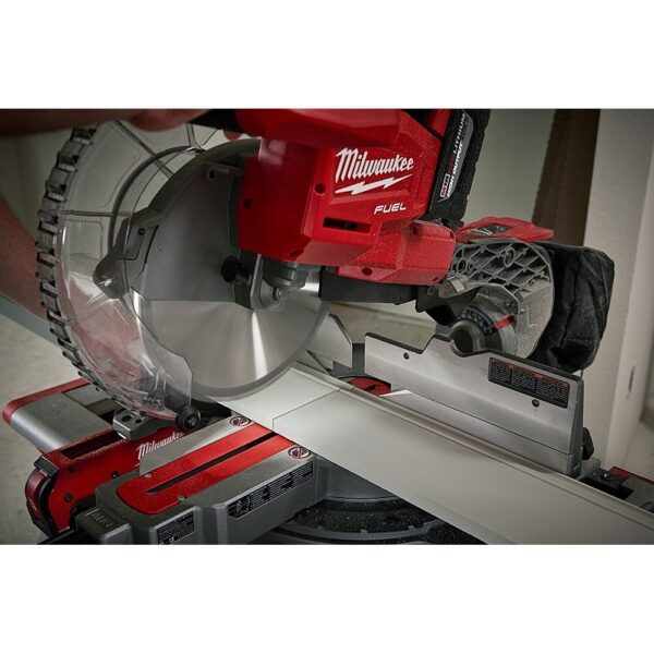 60 Milwaukee Dual-Bevel Sliding Compound Miter Saw M18 FUEL 2734 - Image 3
