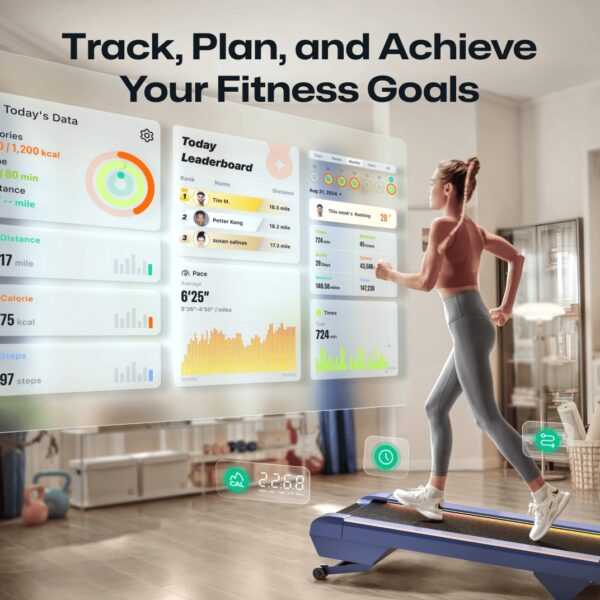 600 UREVO CyberPad for Home Smart Treadmill - Image 4
