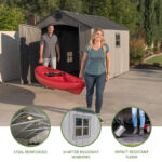 Lifetime 8 Ft. X 12.5 Ft. Outdoor Storage Shed - 60305 - Image 11