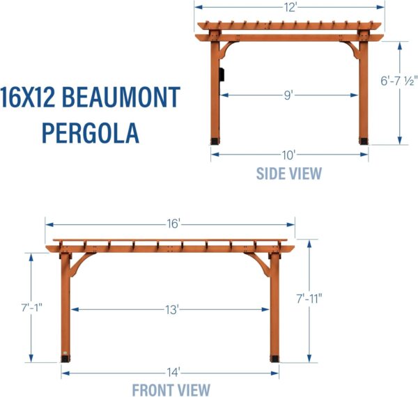 61-S4bx95VL._AC_SL1500_ Backyard Discovery Beaumont Pergola - Image 5
