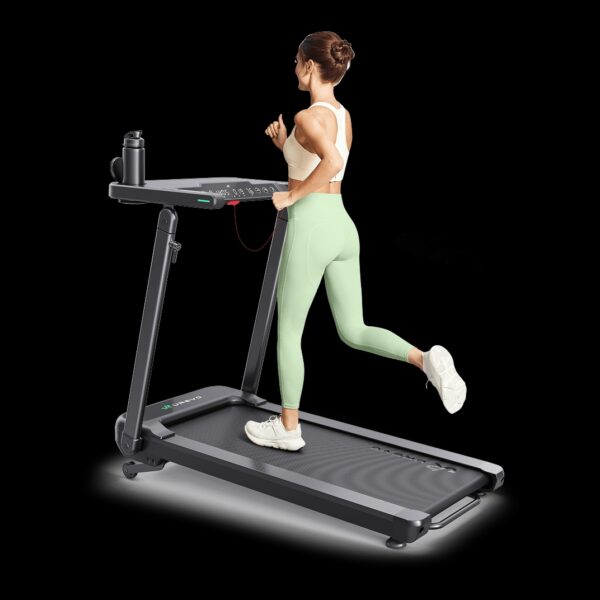 614 Urevo Foldi 3S Treadmill with Adjustable Desk - Image 2
