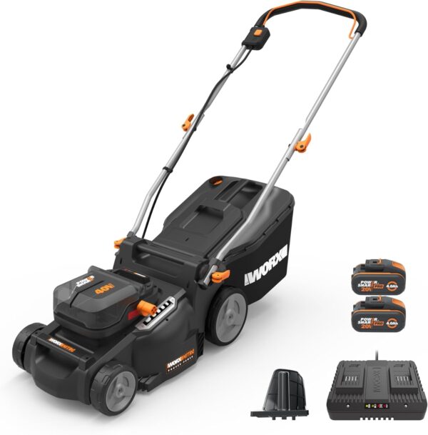 619VAj34ROL._AC_SL1500_ WORX Nitro 40V 16" Cordless Lawn Mower w/Brushless Motor 2.0 & Intellicut - Image 1