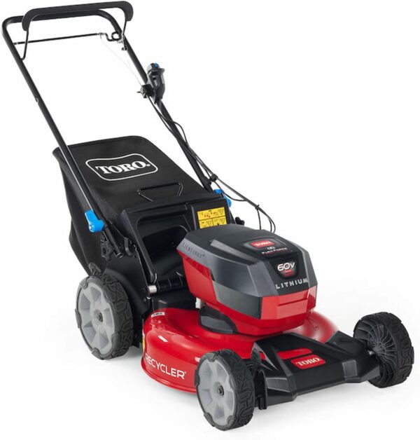 61+Eya476yL._AC_SL1500_ (1) Toro Super Recycler 21" 60V Battery Personal Pace Mower - Image 1