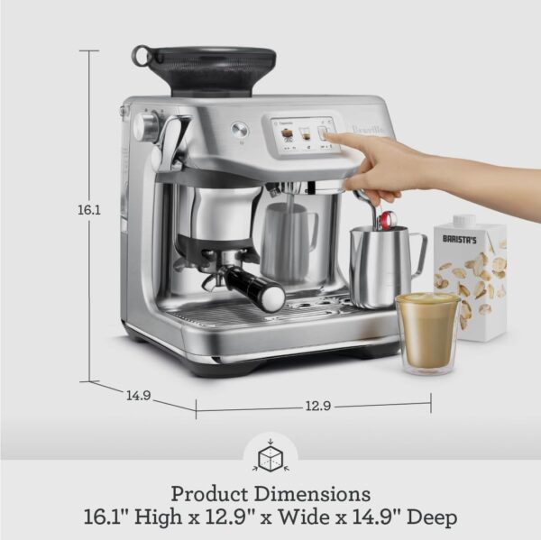 61auB0GZBZL._AC_SL1081_ Breville Barista Touch Impress Espresso Machine - Image 2