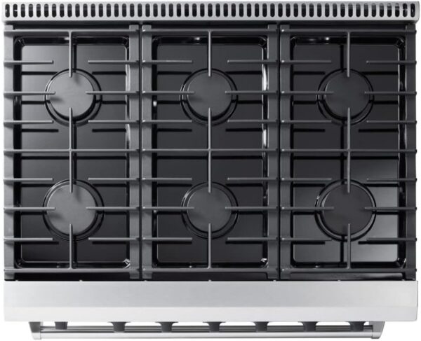 61f4XHETtML._AC_SL1024_ Thor Kitchen 36-Inch Gas Range LRG3601U - Image 3