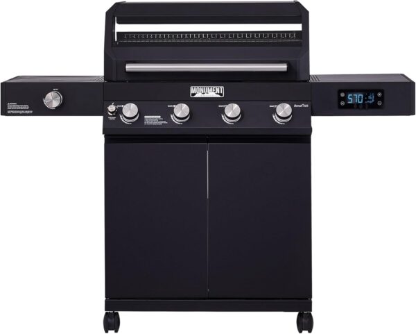 61hYb+2TakL._AC_SL1500_ Monument Grills Denali 425 Black Smart Tech Propane Gas Grill - Image 4