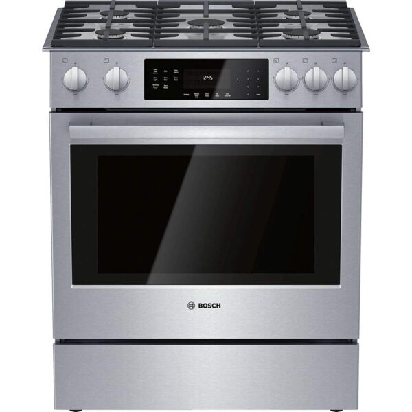 Version 1.0.0 Bosch 800 Series Gas Slide-In Range HGI8056UC - Image 1