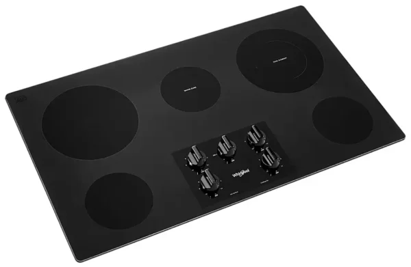6229629_rd Whirlpool 36-Inch Electric Ceramic Glass Cooktop WCE55US6HB - Image 6
