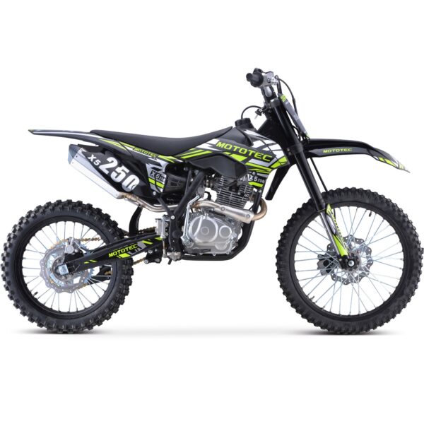 625 MotoTec X5 250cc 4-Stroke Gas Dirt Bike - Image 3
