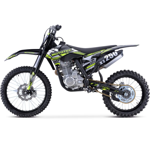 626 MotoTec X5 250cc 4-Stroke Gas Dirt Bike - Image 4