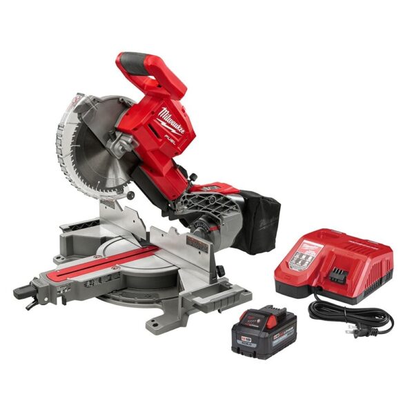 64 Milwaukee Dual-Bevel Sliding Compound Miter Saw M18 FUEL 2734 - Image 7