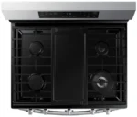 Samsung 6.0 Cu. Ft. Smart Freestanding Gas Range NX60A6511SS - Image 4