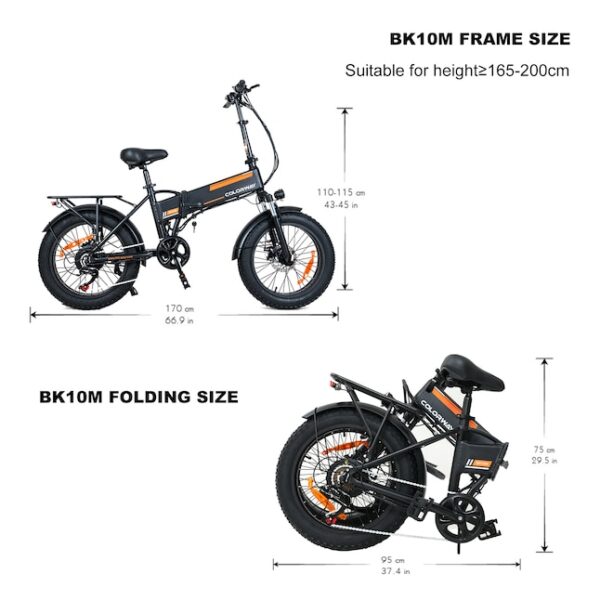 64875818 Colorway ORANGE Electric Bike - Image 2