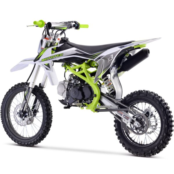 670 MotoTec X3 125cc 4-Stroke Gas Dirt Bike - Image 2