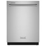 KitchenAid 24" Fully-Integrated Built-In Dishwasher with 30 Total Wash Jets in PrintShield Stainless Steel