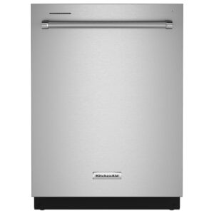 KitchenAid 24" Fully-Integrated Built-In Dishwasher with 30 Total Wash Jets in PrintShield Stainless Steel
