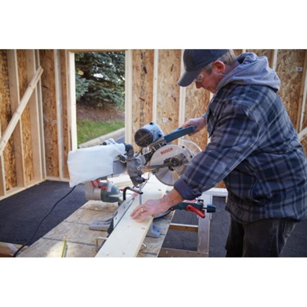 71 Bosch CM10GD 10" Dual-Bevel Glide Miter Saw - Image 7