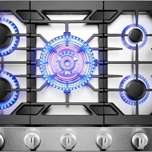 Fotile 30" Tri-Ring Gas Cooktop GLS30501