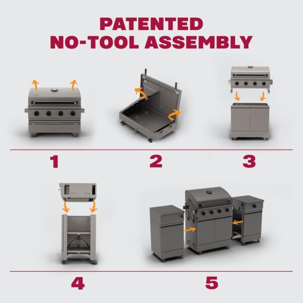713nPe9xL4L._AC_SL1500_ TYTUS Fresno Series 5 Burner Grill TDT-021 - Image 5